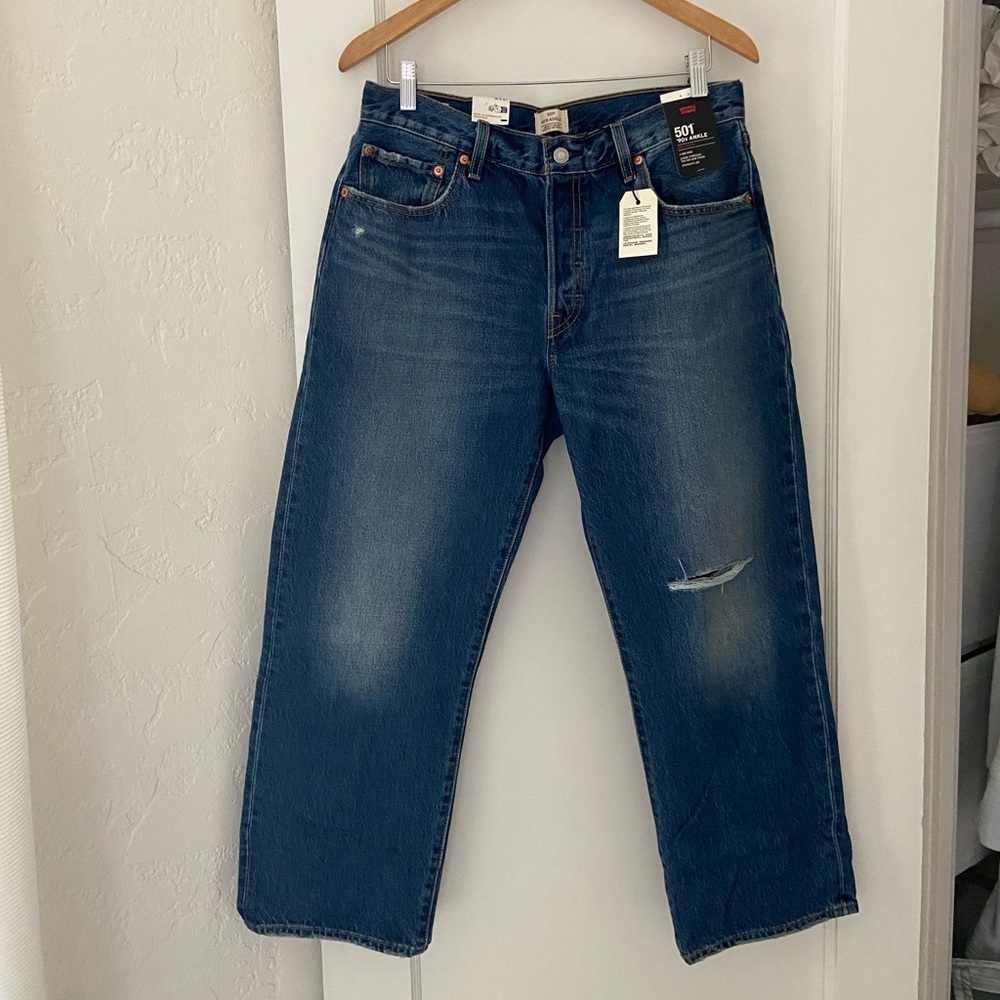 NWT Levi’s 501 90’s ankle jeans 31 x 27